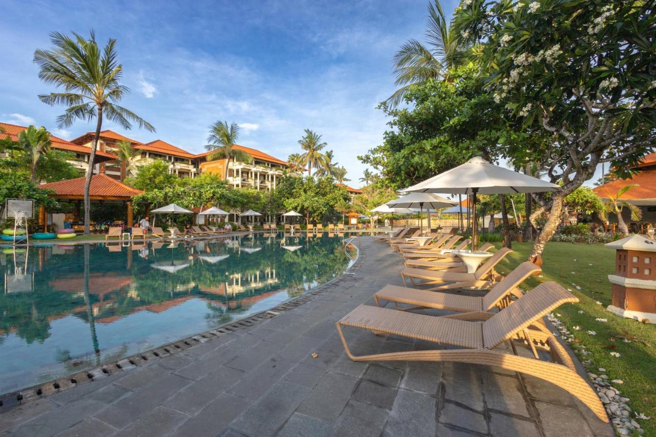 Ayodya Resort Bali Nusa Dua  Esterno foto The pool at the resort