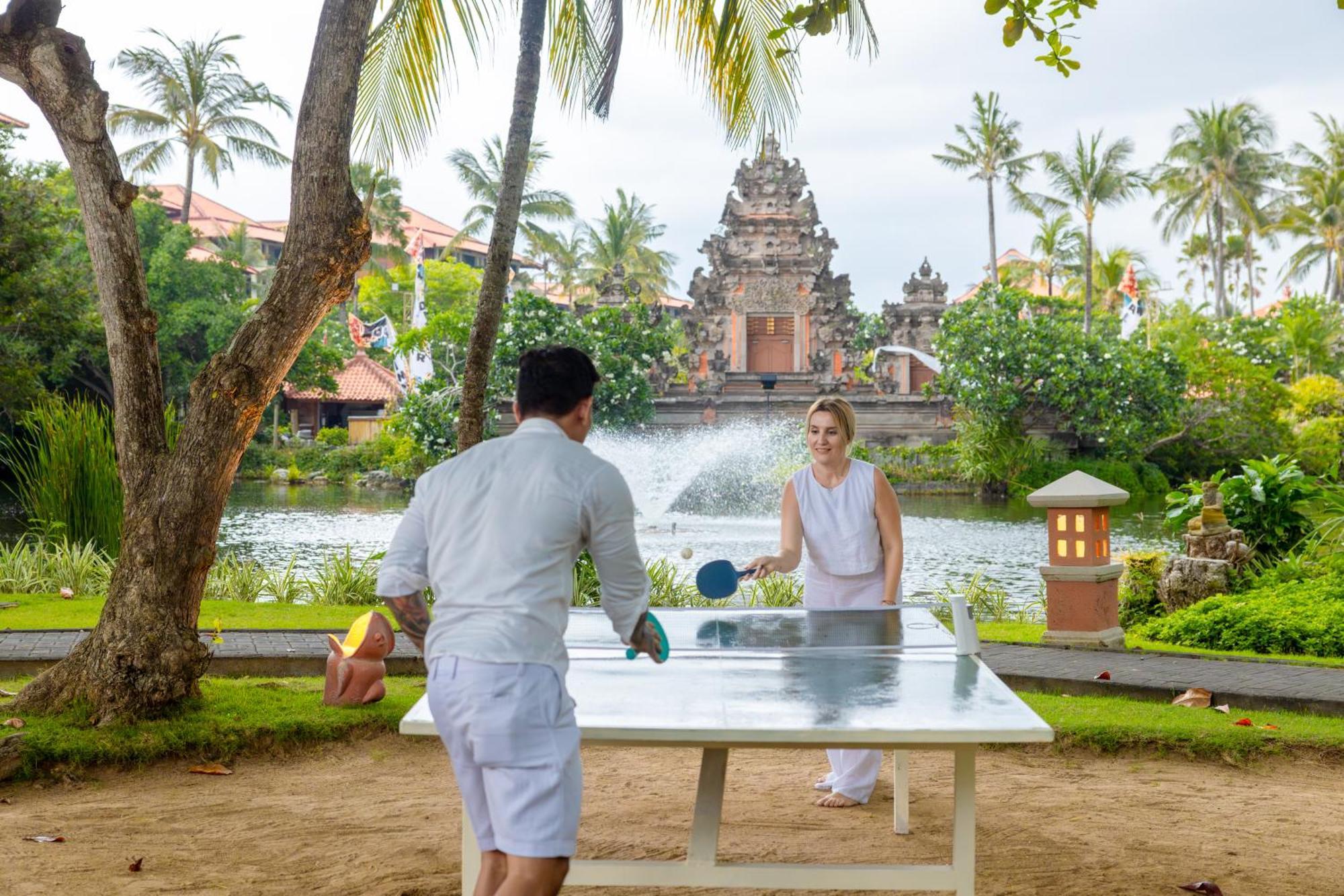 Ayodya Resort Bali Nusa Dua  Esterno foto Table tennis at the resort